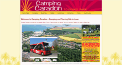 Desktop Screenshot of campingcaradon.co.uk